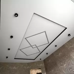 Натяжные потолки в 3 комнатной квартире в Славном, Ковров